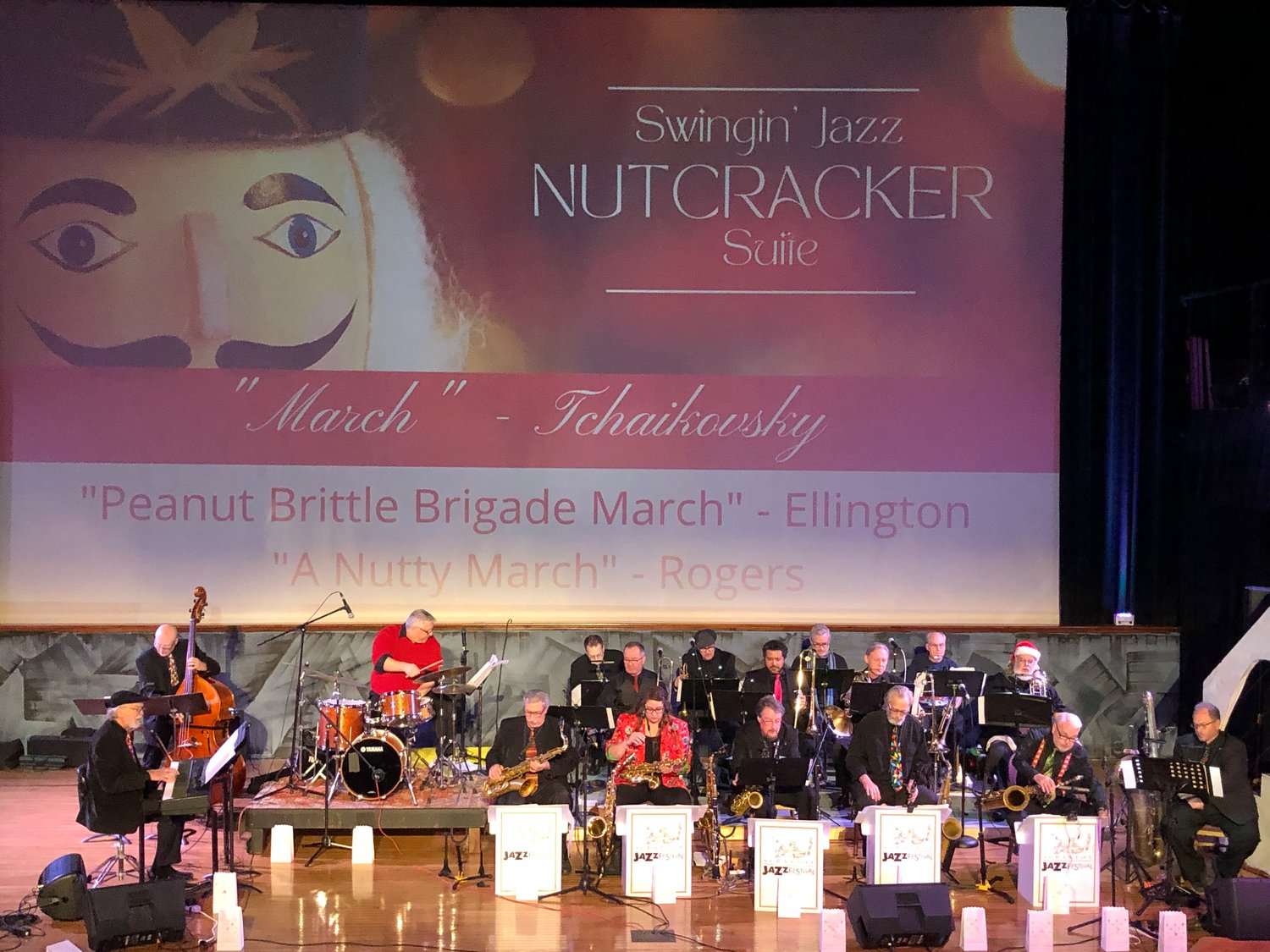 The Swingin' Jazz Nutcracker Suite will perform on Sunday, November 27.